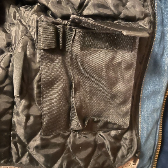 Denim Motorcycle Jacket by Xelement - Picture 4 of 11